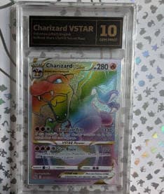 Pokemon Charizard VSTAR Brilliant Stars Rainbow 17