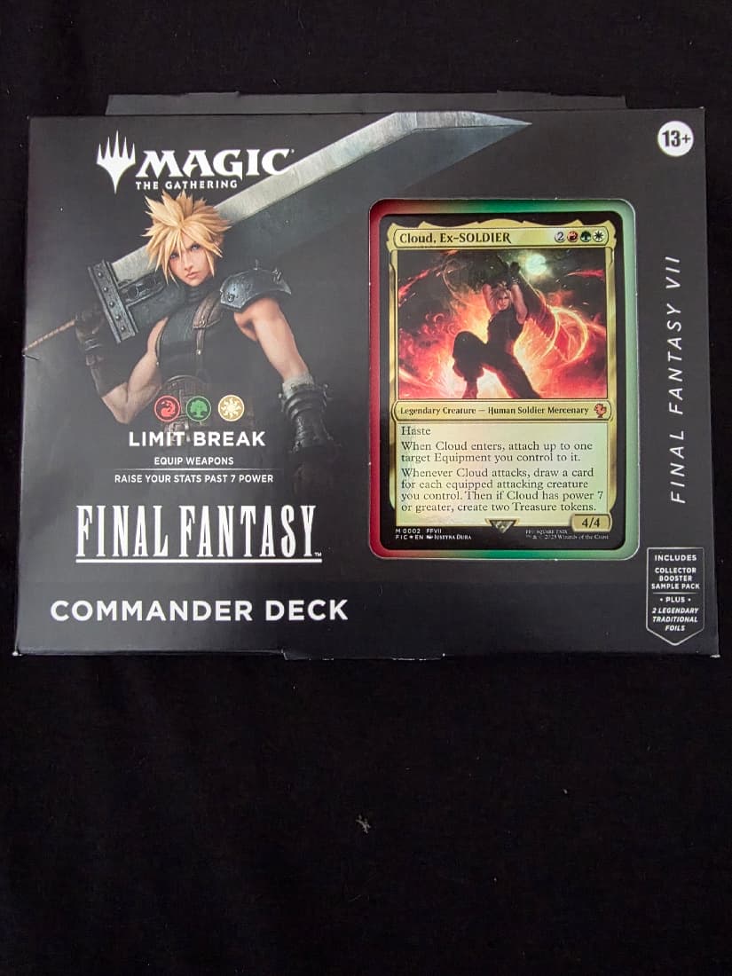 Magic the Gathering Final Fantasy Commander Deck - Cloud